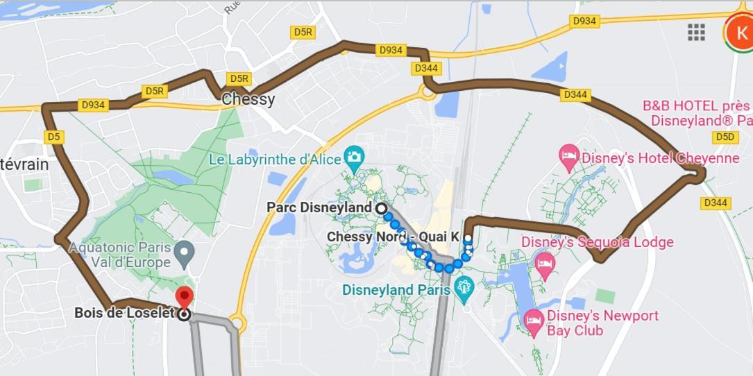 B306 Appartement Disneyland Paris 蒙泰夫兰 外观 照片